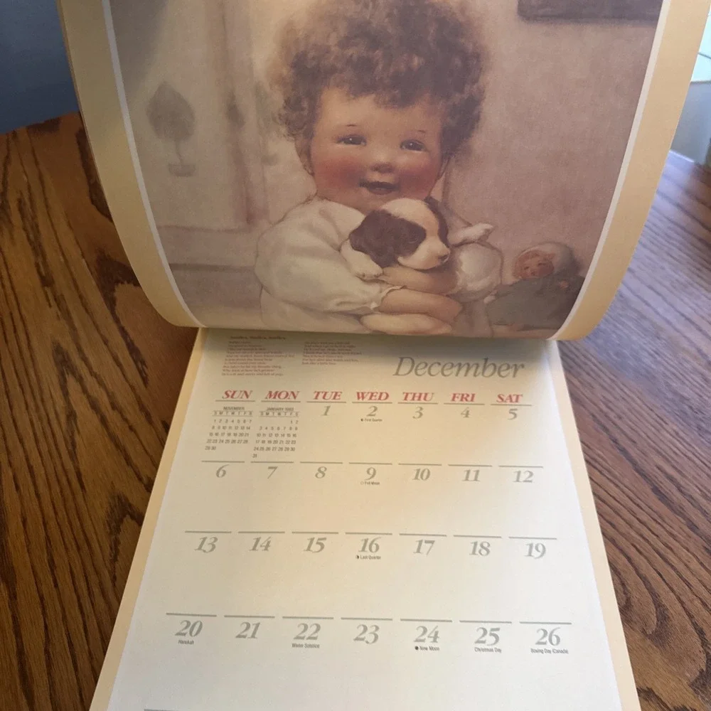 Bessie Pease Gutmann Calendar Lot 1992 1993 Vintage Art Multi Good Illustrations